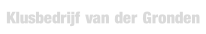 Klusbedrijf van der Gronden.